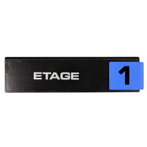 Plaquette de porte Etage 1 - Europe design 175x45mm - 4260273