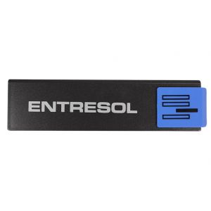 Plaquette de porte Entresol - Europe design 175x45mm - 4260211