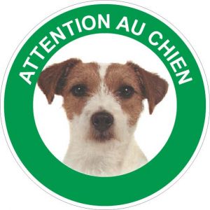 Panneau attention au chien propriété privée (REFD601)