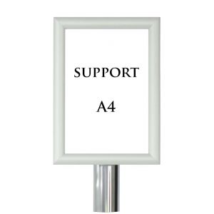 Support d'information A4 Alu avec collier - 2034012