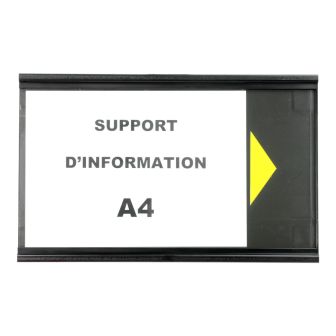 Panneau d'Information A4 Noir - 2000314
