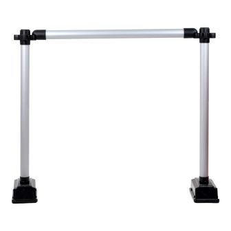 Barrière Express 1 lisse 1m Gris Métal - Novap
