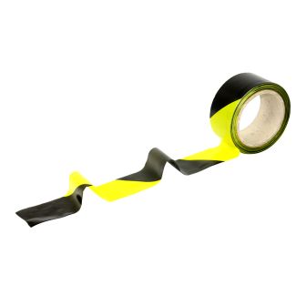 Ruban haute résistance 50mmx100m Jaune/Noir - Novap