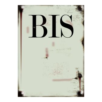 N° Bis - vintage souple adhésif fond beige - 4004907
