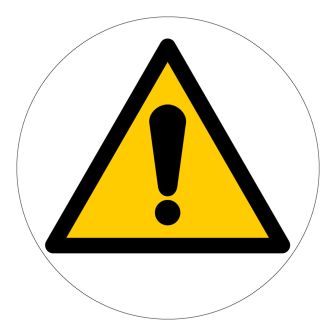 Disques danger général pour sol - Novap