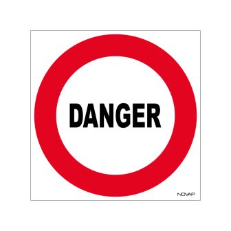 Panneau Danger - Rigide 480x480mm - 4010038