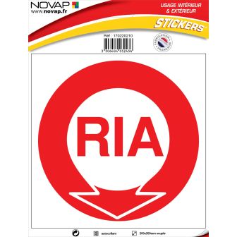 Panneau RIA - Vinyle adhésif 200x200mm - 4032436