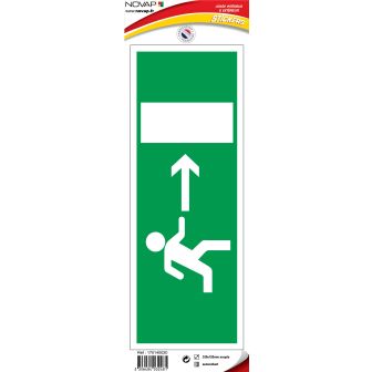 Panneau Sortie droite - Vinyle adhésif 330x120mm - 4032481
