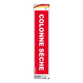 Panneau Colonne sèche - Vinyle adhésif 330x75mm - 4035826