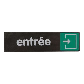 Plaquette Entrée - Plexi Access 170x45mm - Novap