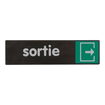 Plaquette Sortie - Plexi Access 170x45mm - Novap