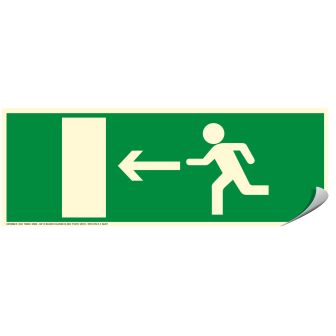 Sortie de secours gauche