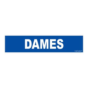 Panneau Dames - Rigide 330x75mm - 4120232