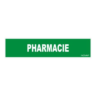 Panneau Pharmacie (texte) - Rigide 330x75mm - 4120607