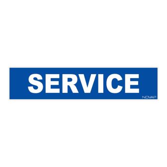 Panneau Service - Rigide 330x75mm - 4120812