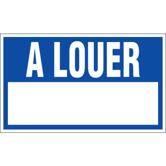 Panneau A louer - Rigide 330x200mm - 4160726