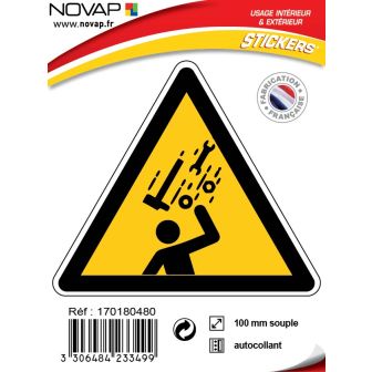 danger chute d'objets