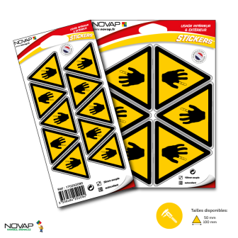 Pictogramme Danger corrosion - Novap