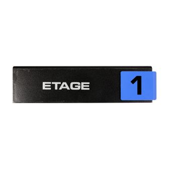 Plaque de porte Etage 1 - Europe design 175x45mm - 4260273