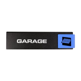 Plaque de porte Garage - Europe design 175x45mm - 4260440