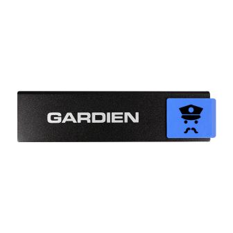 Plaque de porte Gardien - Europe design 175x45mm - 4260457