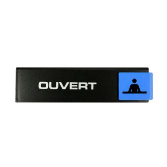 Plaque de porte Ouvert - Europe design 175x45mm - 4260532