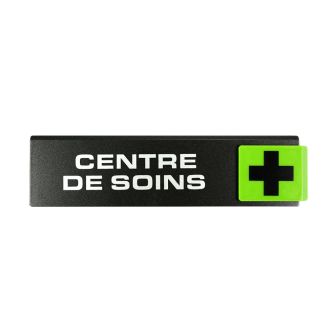 Plaque de porte Centre de soins - Europe design 175x45mm - 4260952