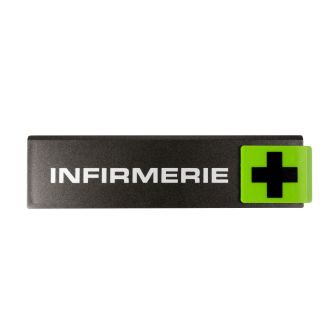 Plaque de porte Infirmerie - Europe design 175x45mm - 4261089