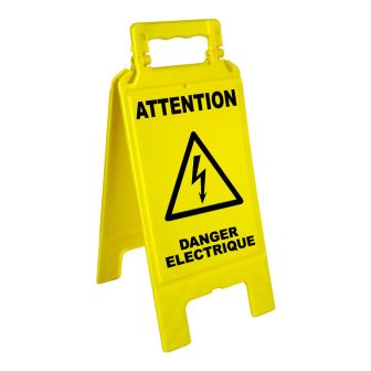 Chevalet Danger électrique - Novap
