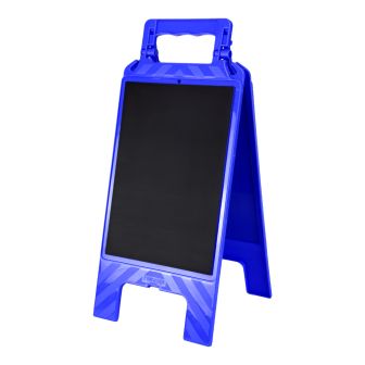 Chevalet effaçable Ardoise - Bleu - Novap