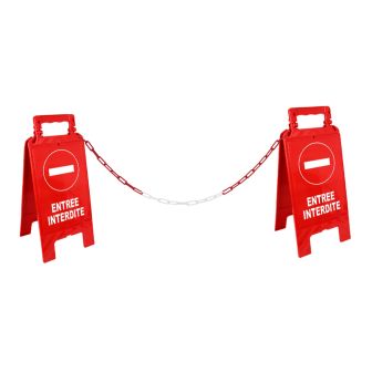Kit Entrée intedite + 5m de chaîne Ø6mm - Novap