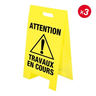 Lot chevalets Eco travaux en cours - 4295015
