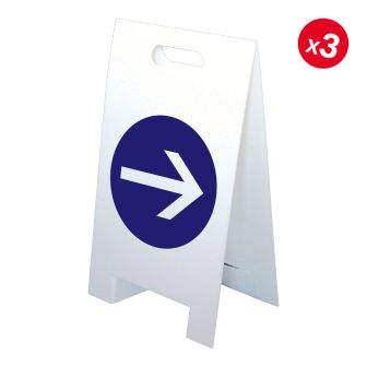 Lot chevalet Eco sens obligatoire - 4295039