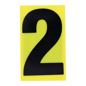 N°2 - 100x60mm Jaune/Noir - 4349329