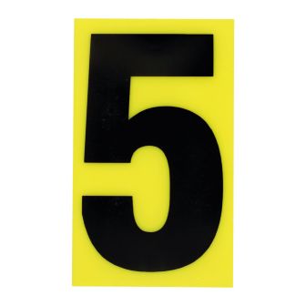 N°5 - 100x60mm Jaune/Noir - 4349350
