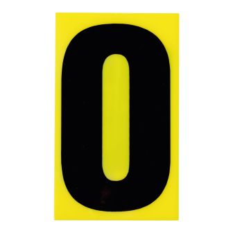N°0 - 50x30mm Jaune/Noir - 4359403
