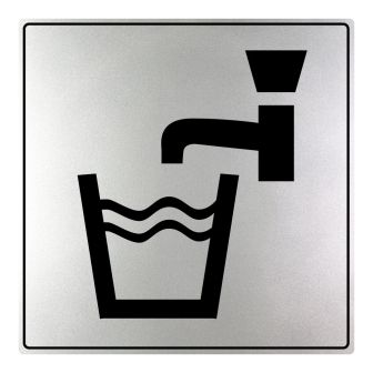 Plaquette Eau potable - ISO 7001 - NOVAP