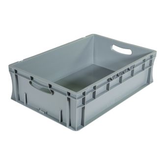 Bac palettisable norme Europe - Poignées ouvertes - 600x400x170 mm - 34 litres - 5000168