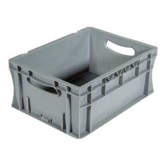 Bac palettisable norme Europe - Poignées ouvertes - 400x300x170 mm - 16 litres - 5000212