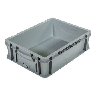 Bac palettisable norme Europe - Poignées fermées - 400x300x120 mm - 11 litres - 5000298