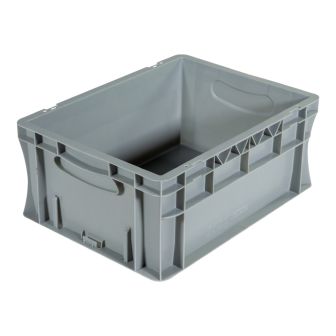 Bac palettisable norme Europe - Poignées fermées - 400x300x170 mm - 16 litres - 5000304