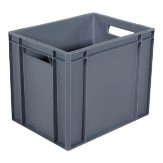 Bac gerbable - 400x300x325 mm 30L gris norme Europe - 5103821