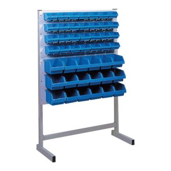 Rack simple face équipé de bacs 1L et 3L - 5201374