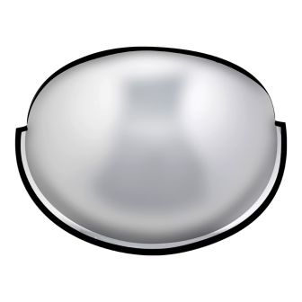 Miroir hémisphérique de sécurité - 1/2 dôme - Novap