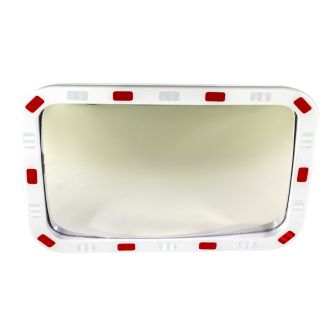 Miroir de sécurité pour voies privée - 600 x 400 mm - 6101512