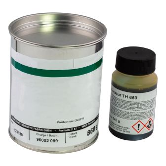 Colle polyuréthane 1 kg + durcisseur NOVAP - Novap