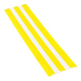 Bande de guidage PMR - Jaune/Blanc - Novap