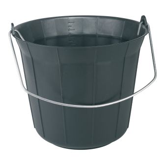 Seau de maçon 11L eco - Noir - Novap