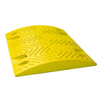 Ralentisseur module droit jaune - H 60mm - Novap