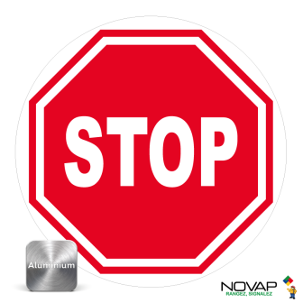 Panneau Aluminium Stop - Novap